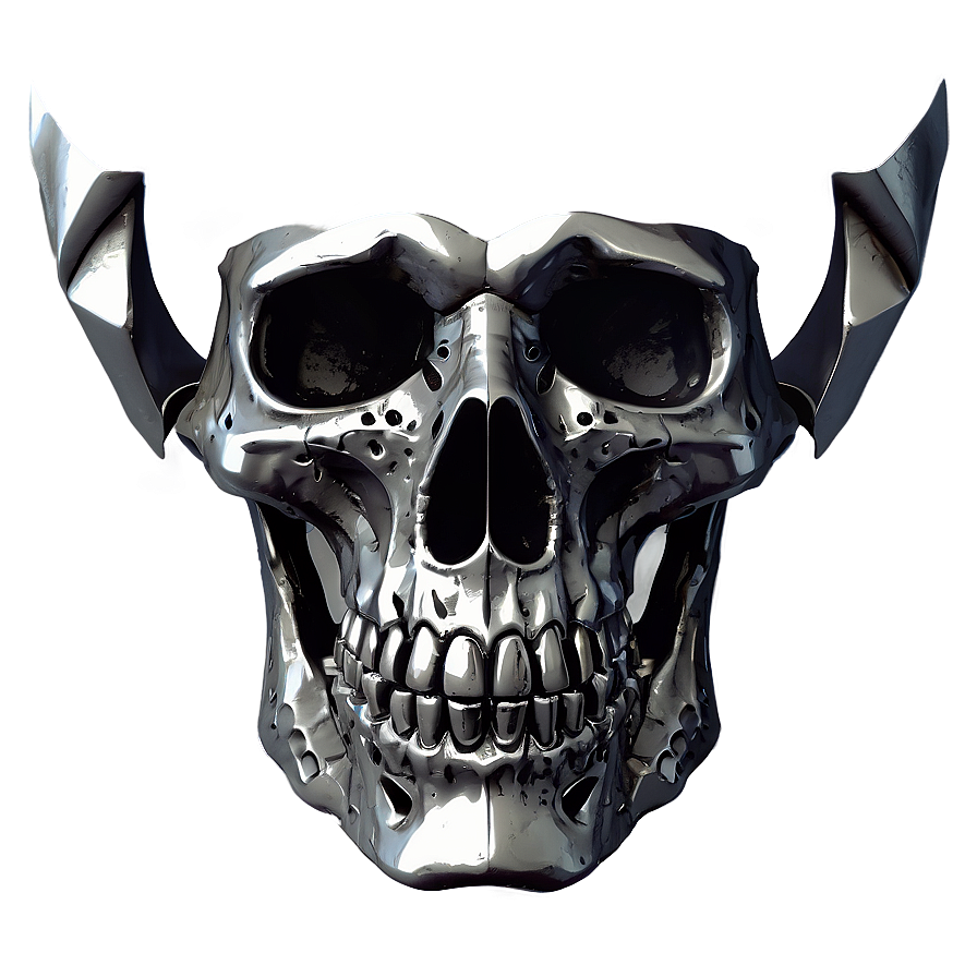 Minimalist Skull Icon Png C