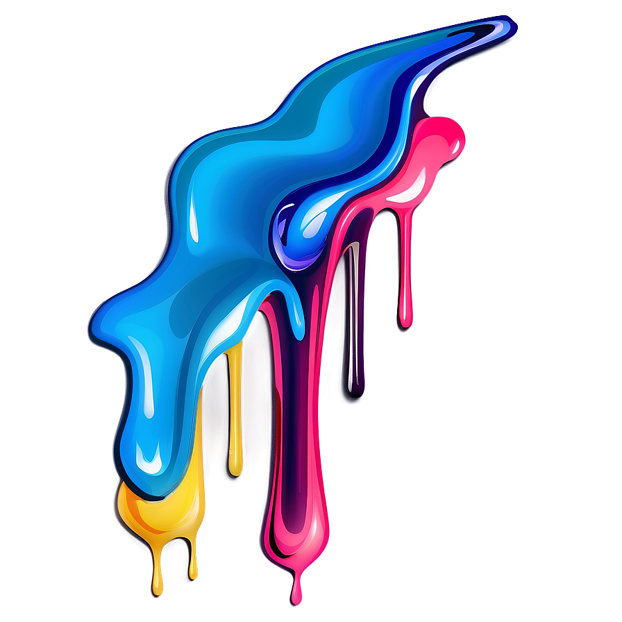 Minimalist Spray Paint Drip Png Jqi