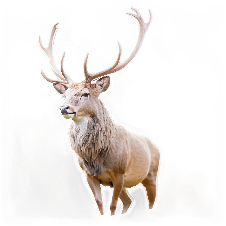 Minimalist Stag Sketch Png Odr69