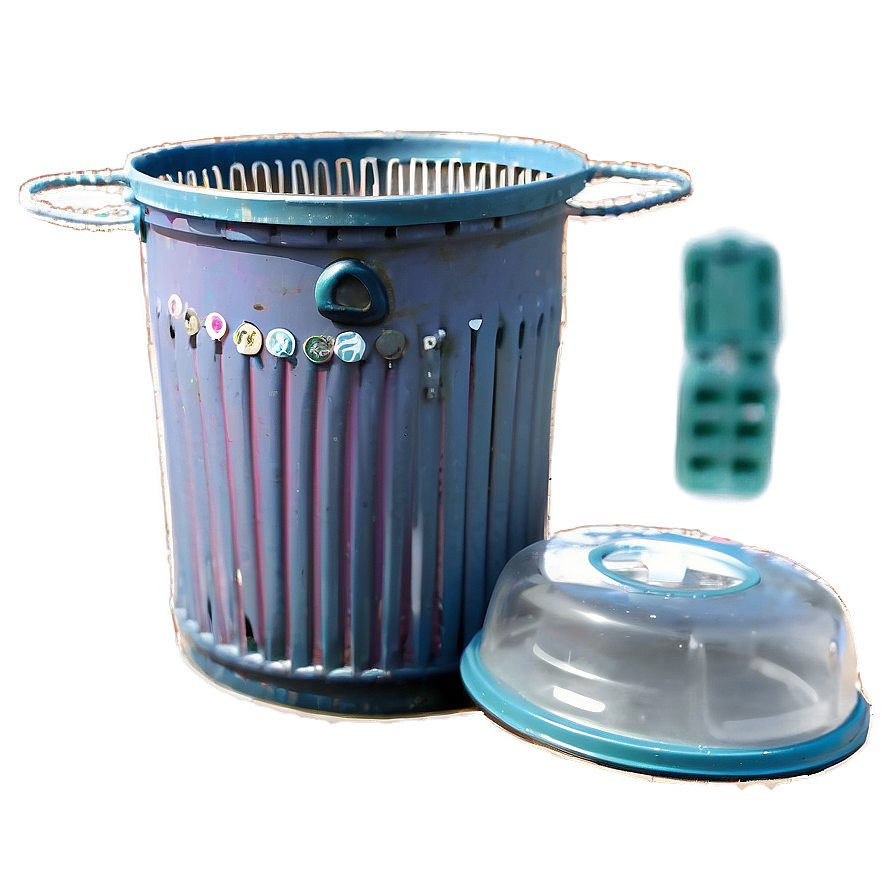 Minimalist Trash Bin Artwork Png 05252024