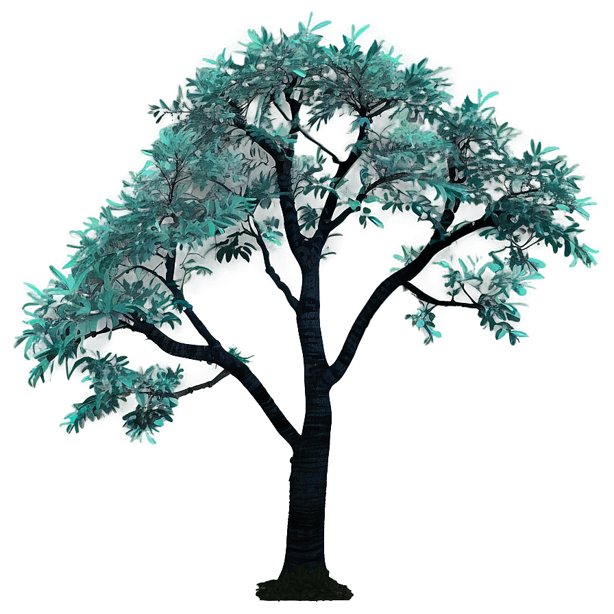 Minimalist Tree Top View Png Jaq