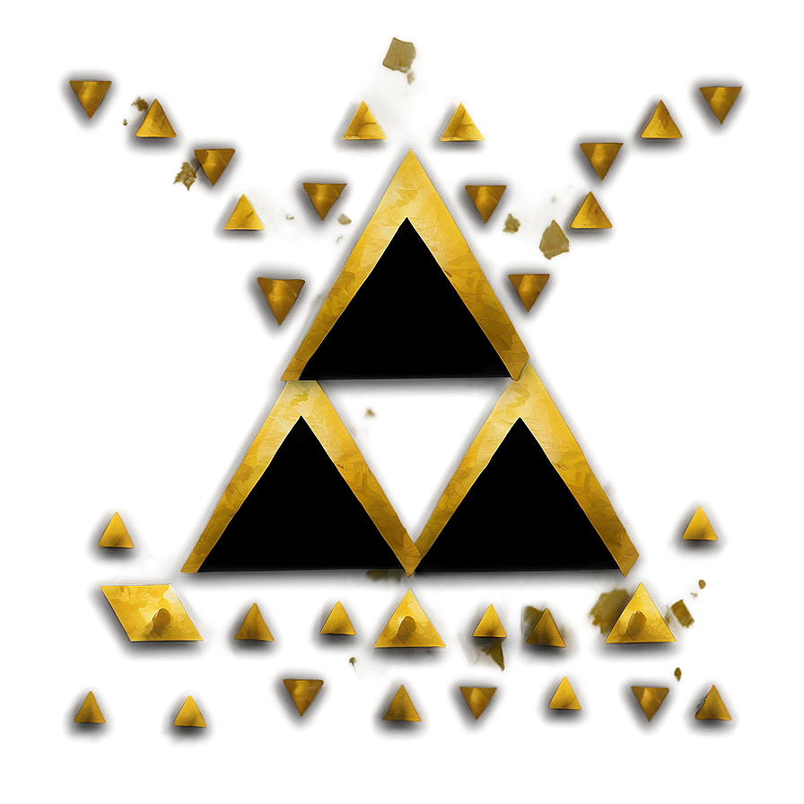 Minimalist Triforce Design Png Fsl75