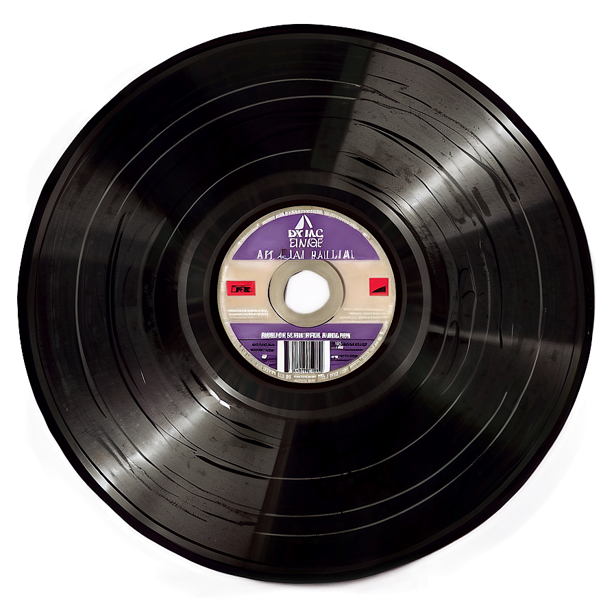 Minimalist Vinyl Record Design Png Ksj