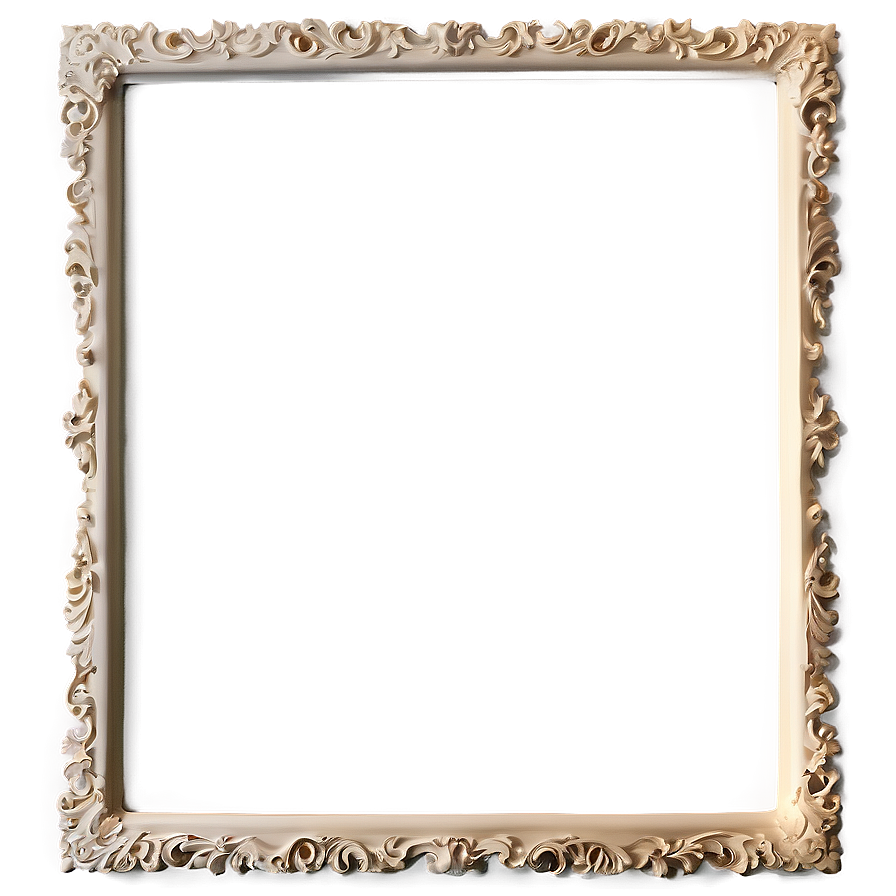 Minimalist Wedding Frame Png Pof