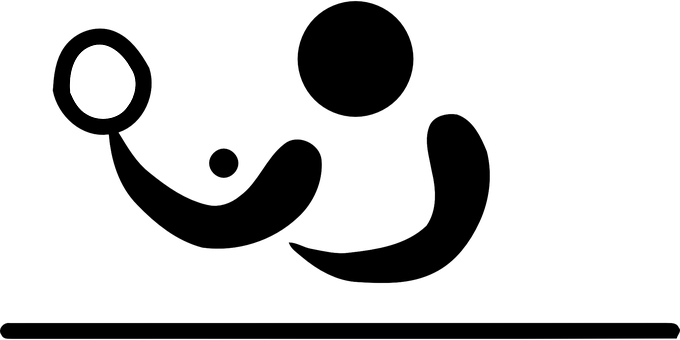 Minimalist White Circleon Black Background PNG with transparent background