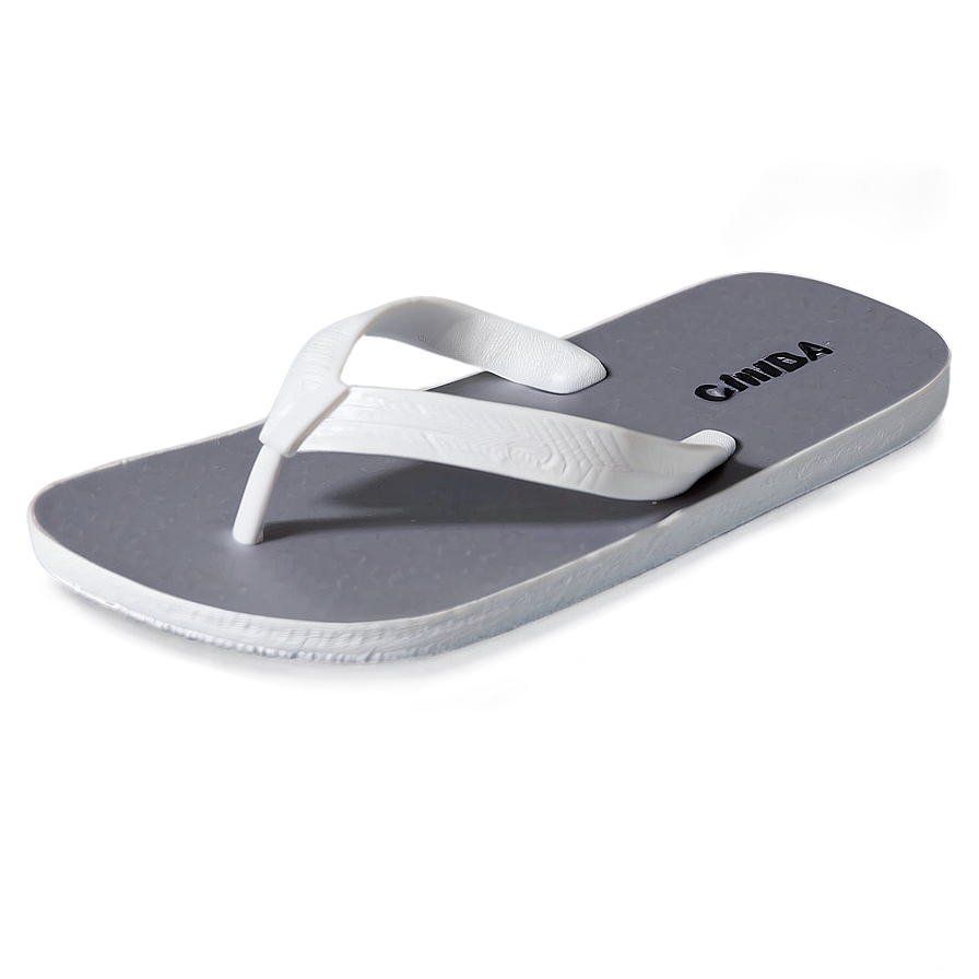 Minimalist White Flip Flop Png 77