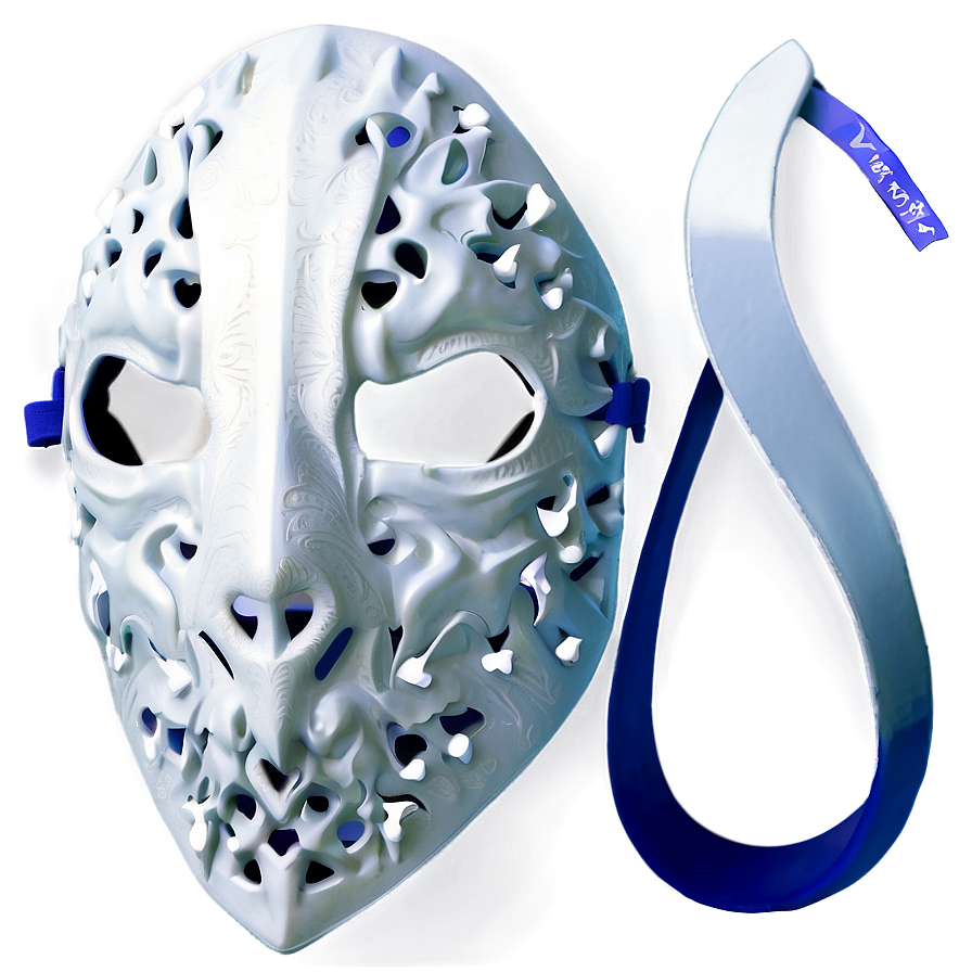 Minimalist White Mask Png 63