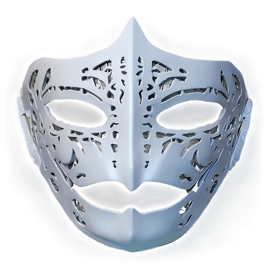 Minimalist White Mask Png Dmy