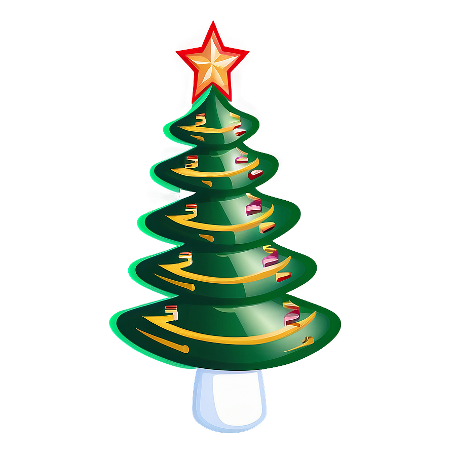 Minimalistic Christmas Tree PNG tms95 PNG with transparent background