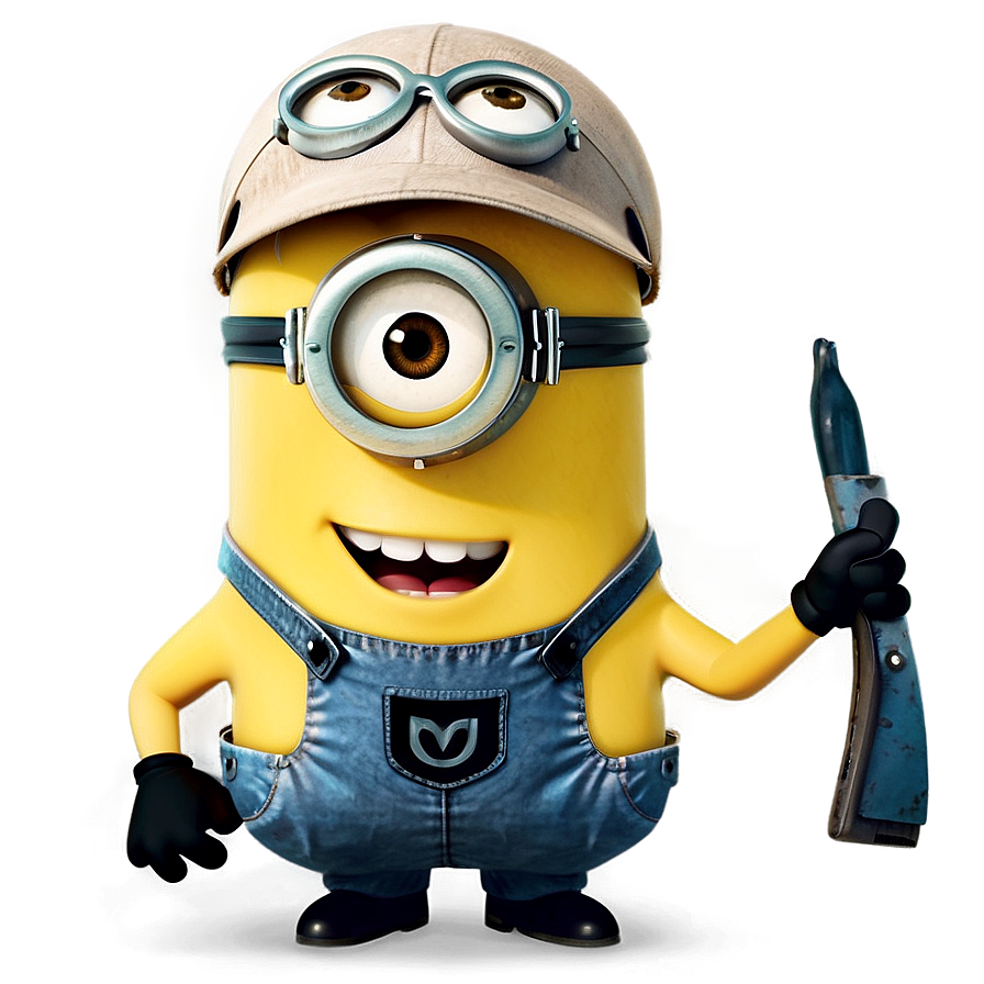 Minion Cartoon Character PNG ikm97 PNG image with a transparent background, free high-resolution download