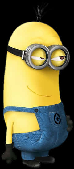 Minions Freetoedit - Leave Me Alone Minion PNG image with a transparent background, free high-resolution download