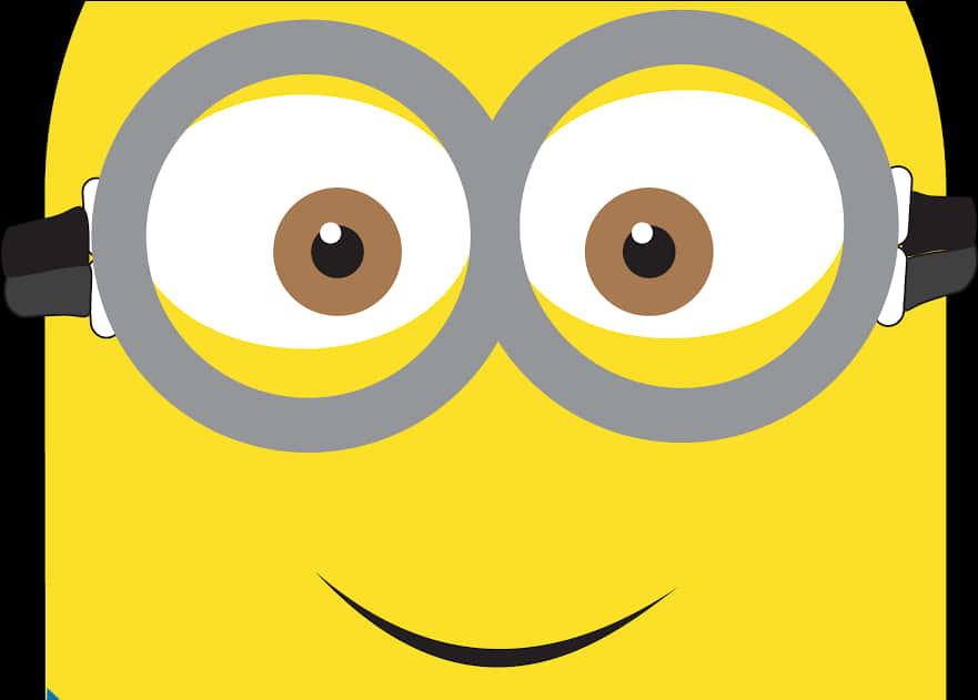 Minion Close Up Graphic