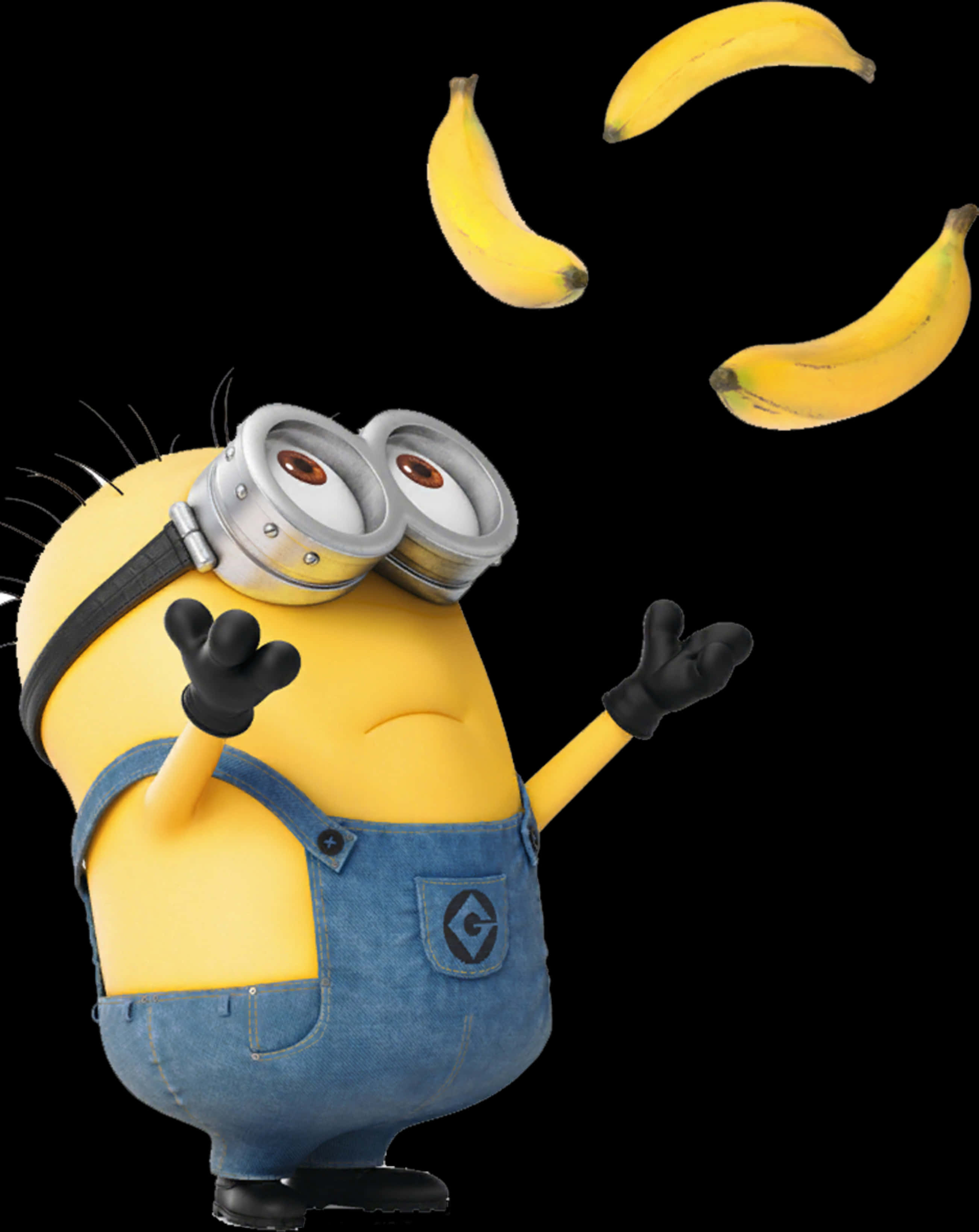 Minion Juggling Bananas