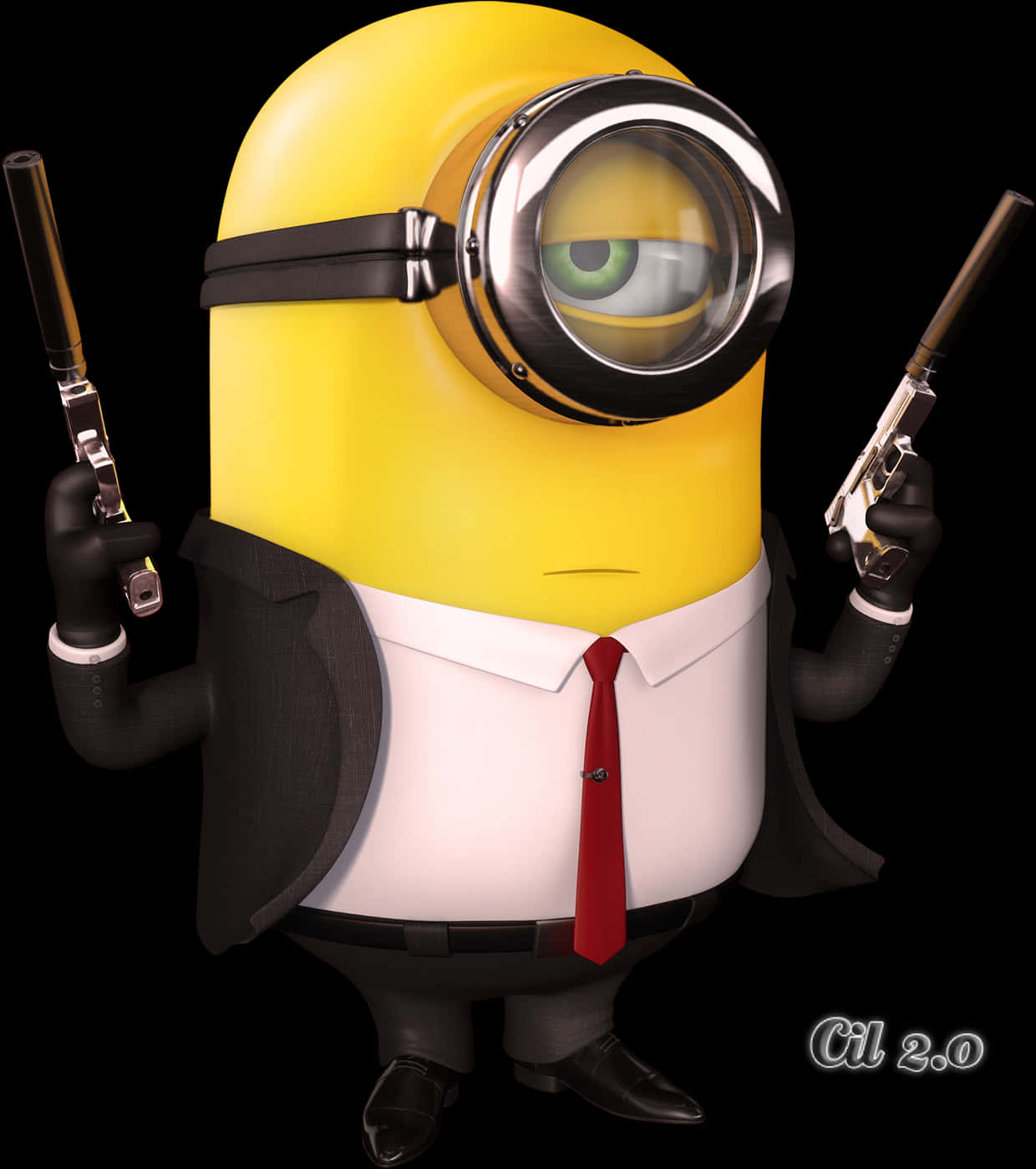 Minion_ Spy_with_ Guns