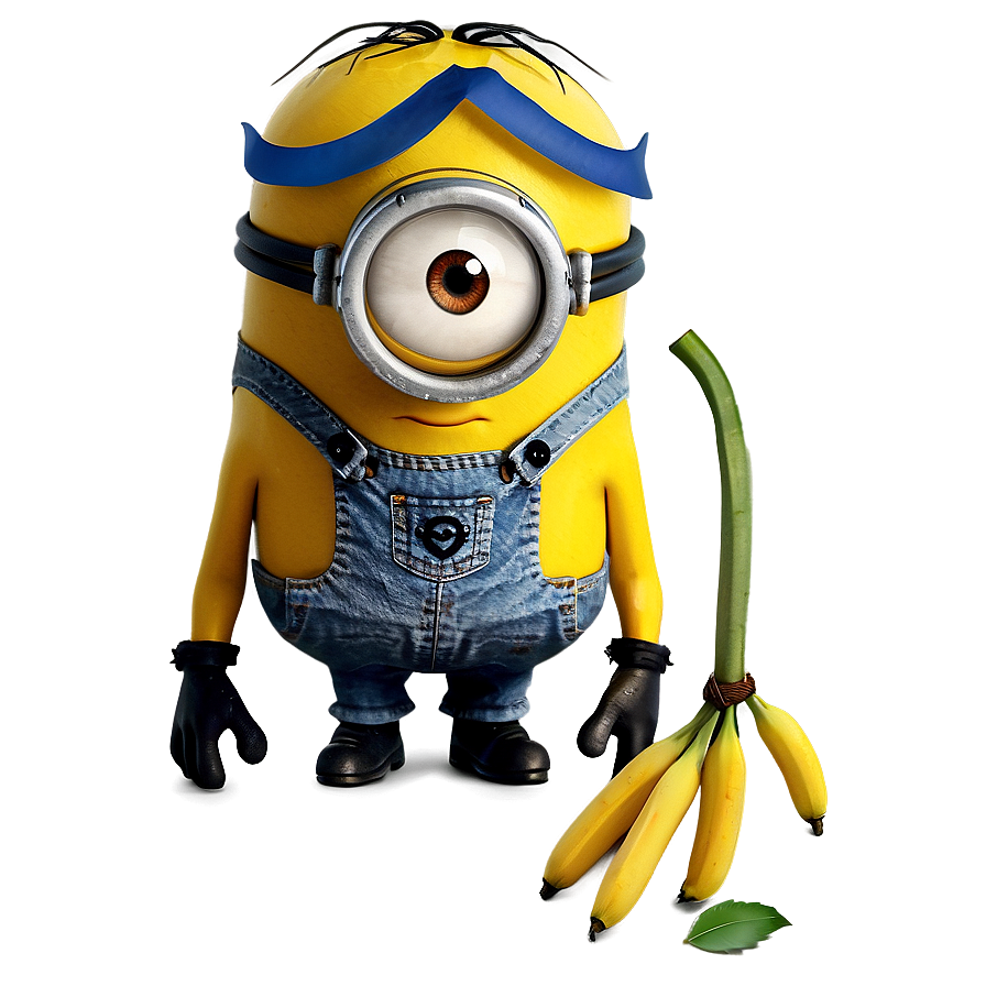 Minion with Banana PNG 99 PNG image with a transparent background, free high-resolution download