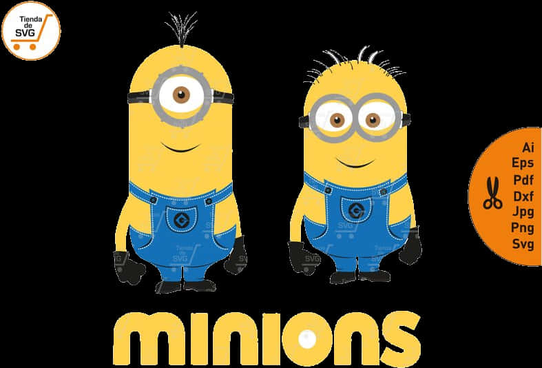 Minions_ Clipart_ Vector_ Graphic