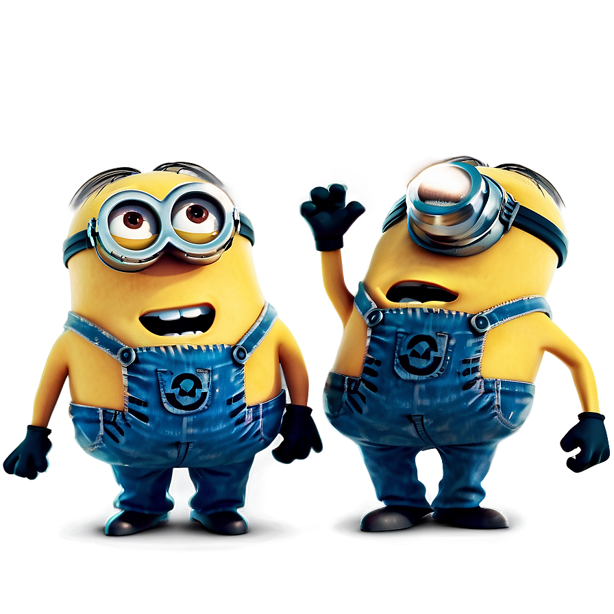 Minions Friendship PNG 2 PNG with transparent background
