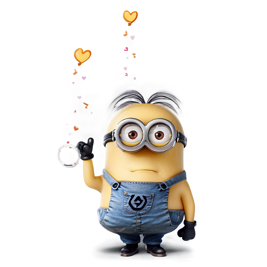 Minions Love PNG seg62 PNG with transparent background