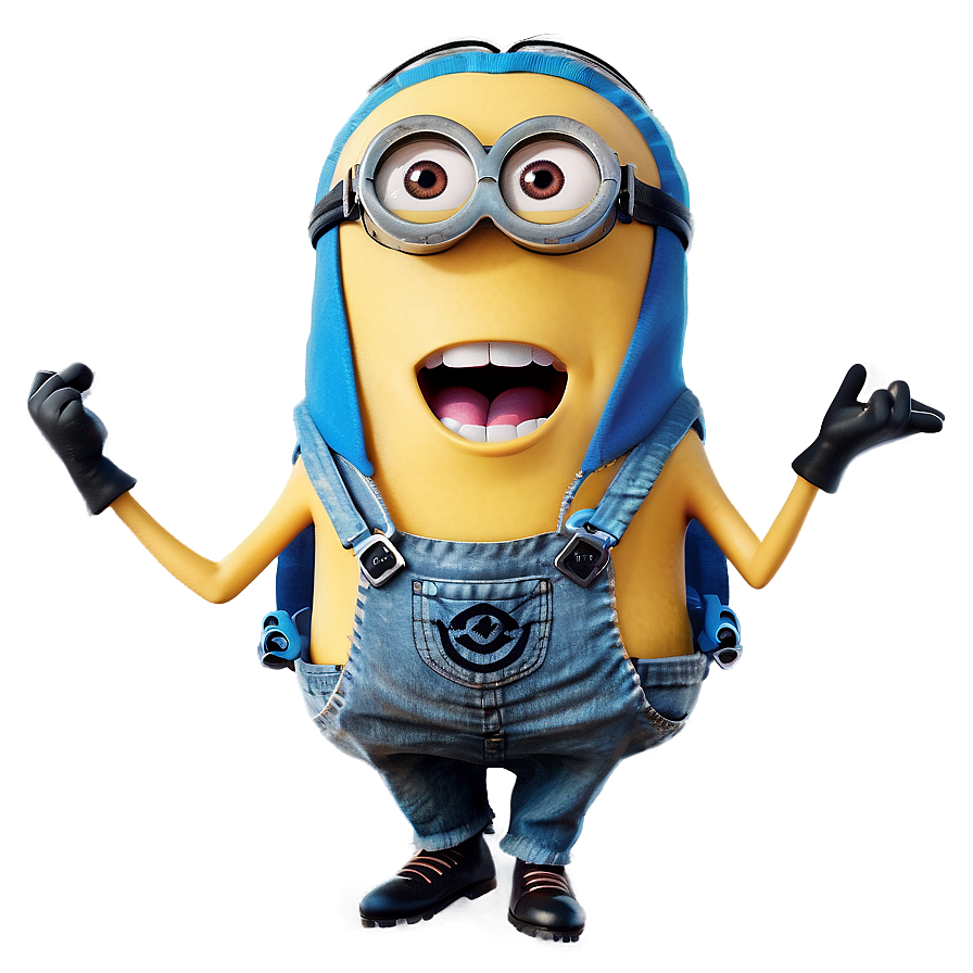 Minions Singing PNG shy89 PNG with transparent background