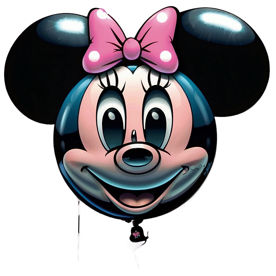 Minnie Mouse Balloon Graphic Png Dvi75