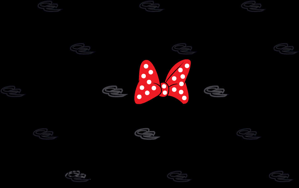 Minnie Mouse Bow Wallpaper