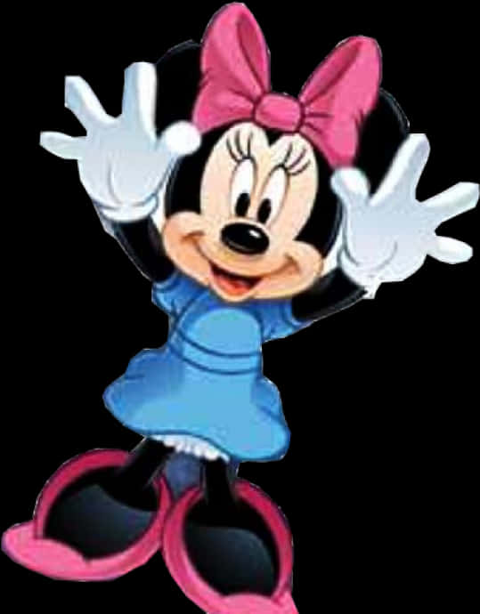 Minnie Mouse Cheerful Pose