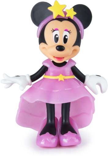 Minnie Mouse Pink Dress Figure