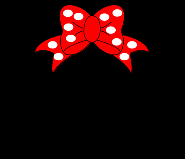 Minnie Mouse Red Bow Icon