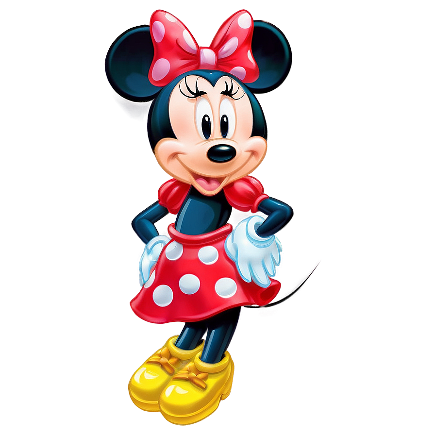 Minnie Mouse Roadster Racer PNG wlj PNG with transparent background
