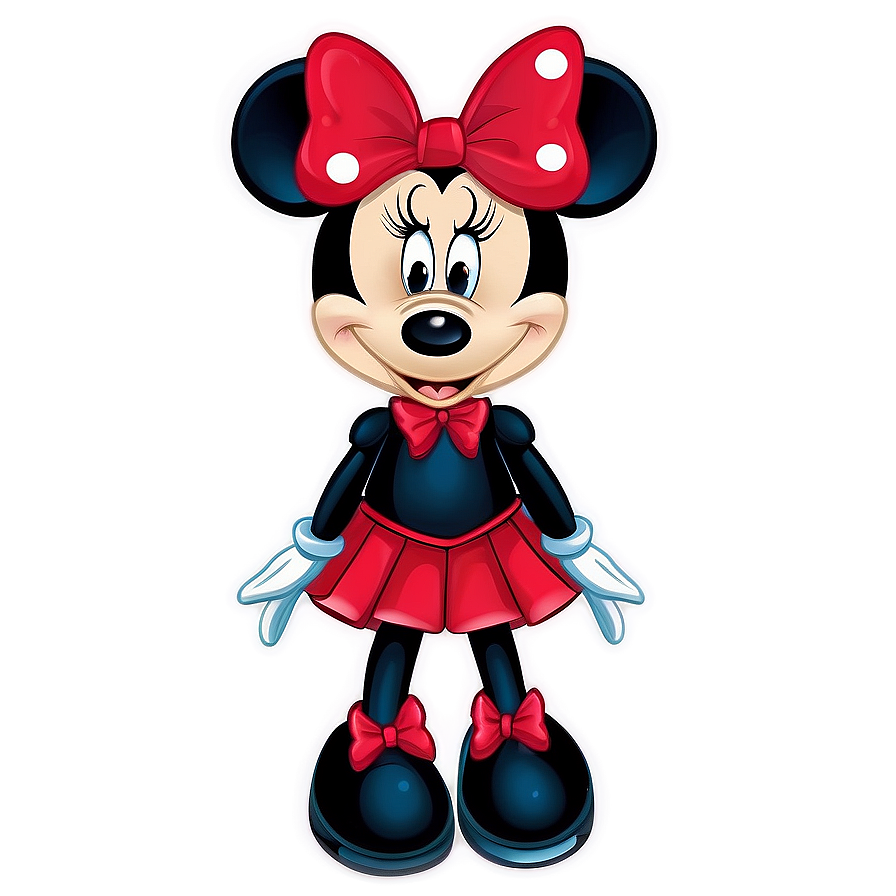 Minnie Mouse School Girl PNG uey3 PNG with transparent background