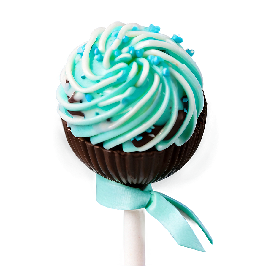 Mint Chocolate Cake Pop Png Eqw80