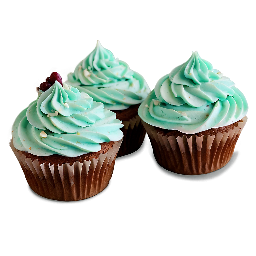 Mint Cupcakes Png 97