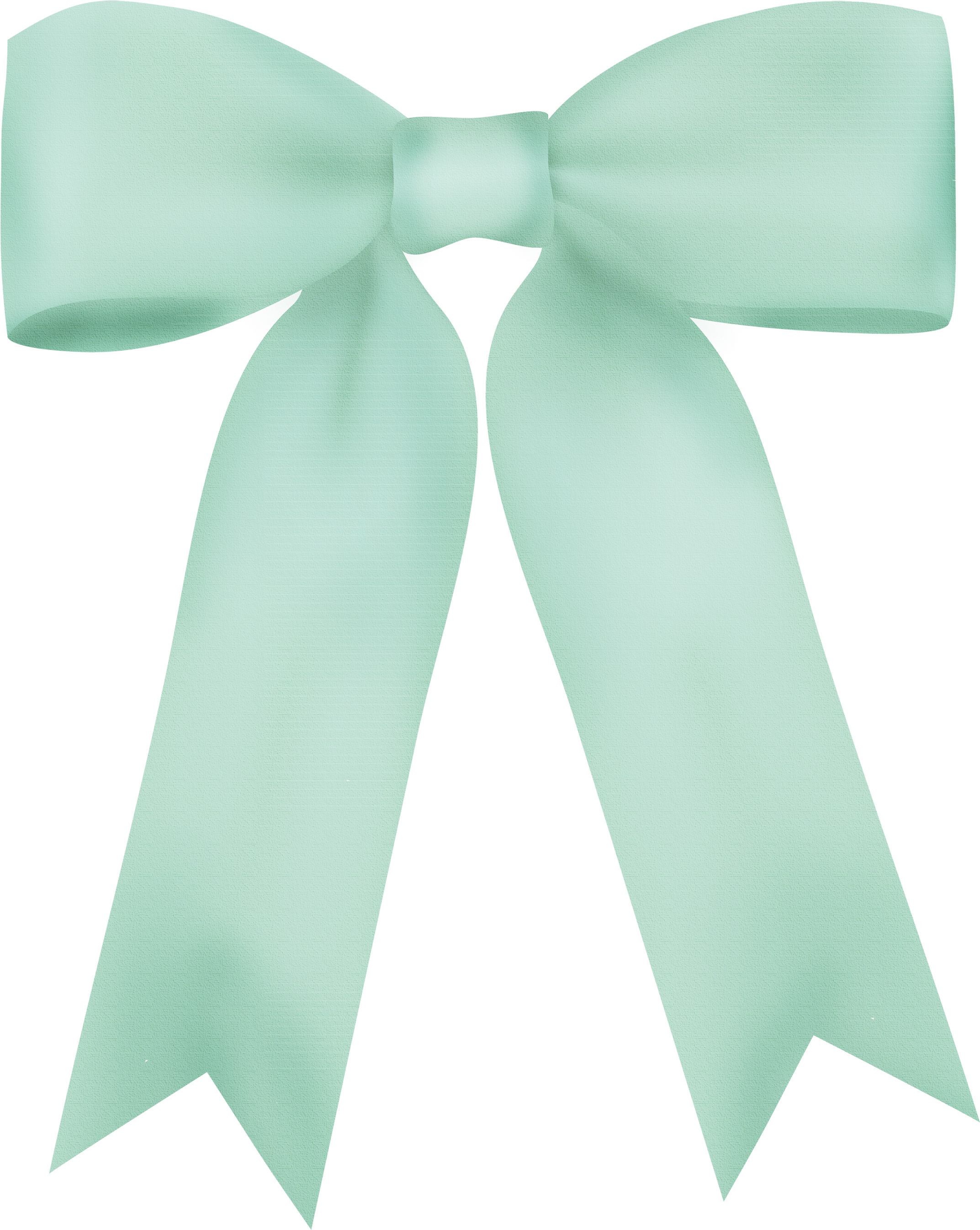 Mint Green Satin Bow Tie