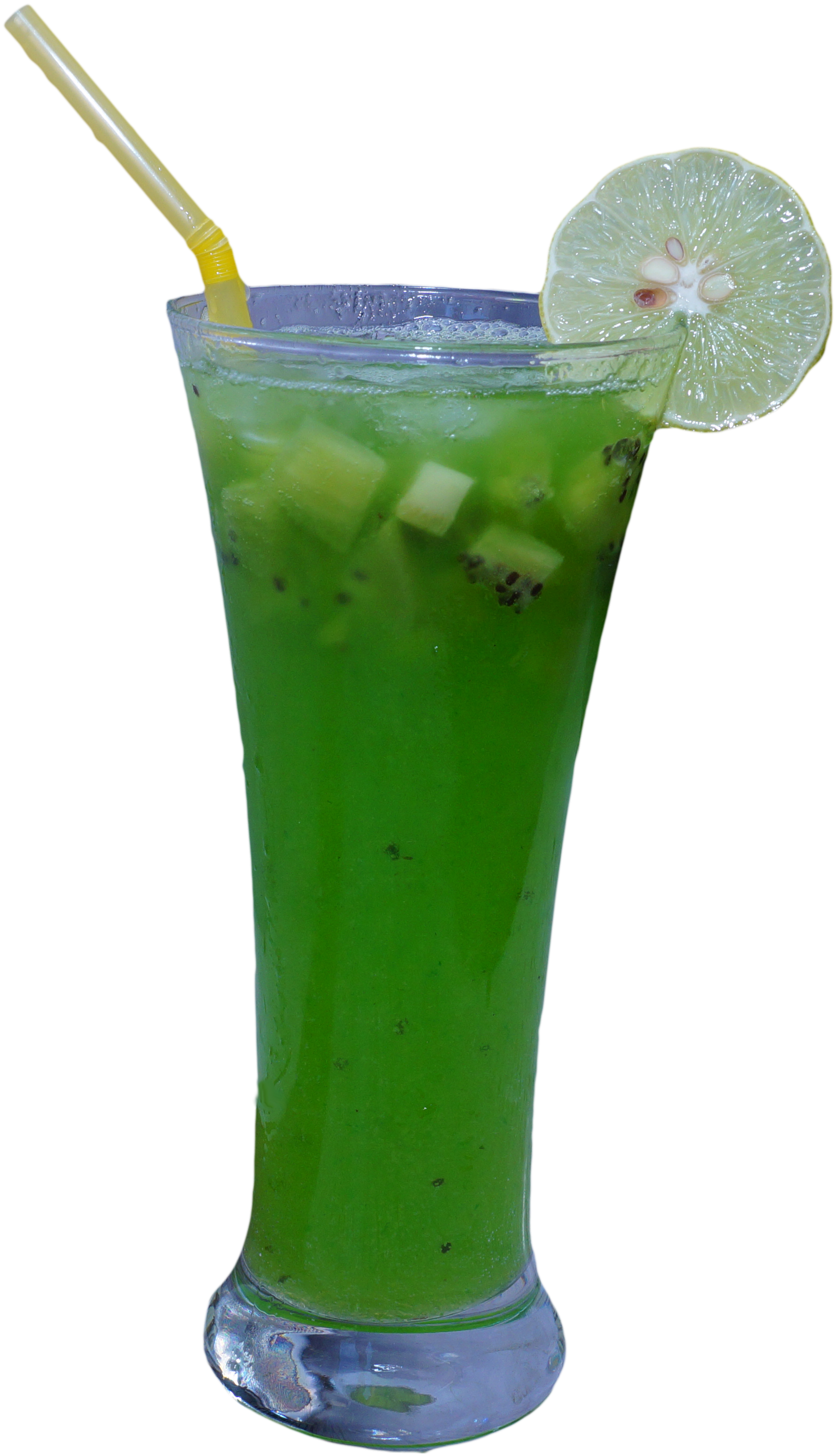 Mint Lime Refreshment Drink PNG with transparent background