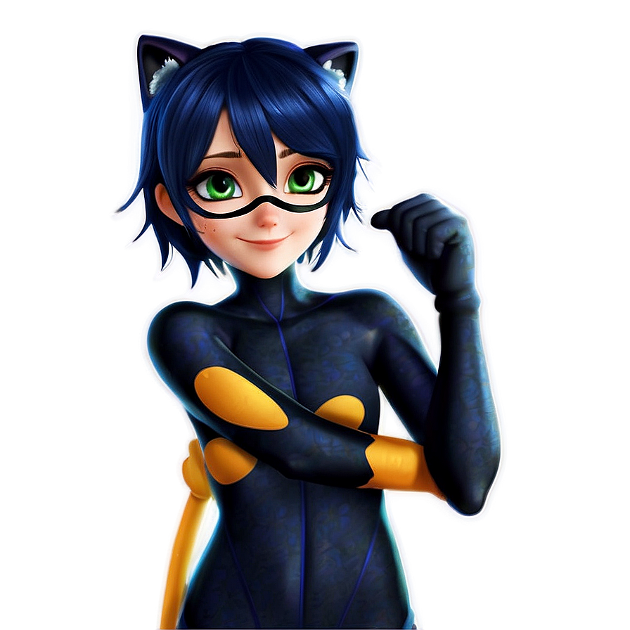 Miraculous Ladybug and Cat Noir Hug PNG 54 PNG with transparent background