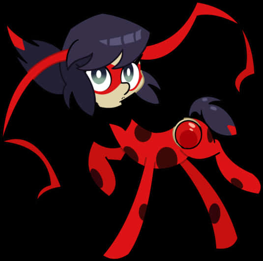 Miraculous_ Ladybug_ Pony_ Version PNG with transparent background
