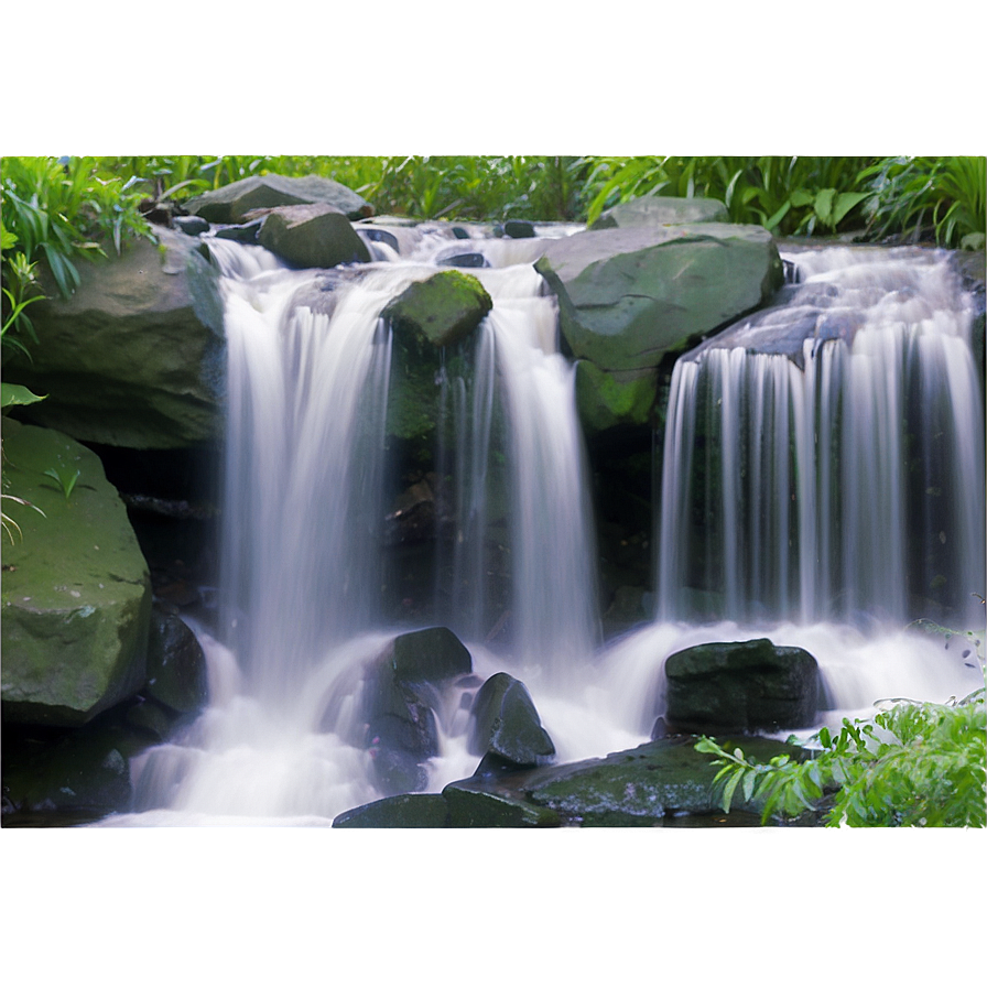 Mirage Of A Waterfall Png 06252024