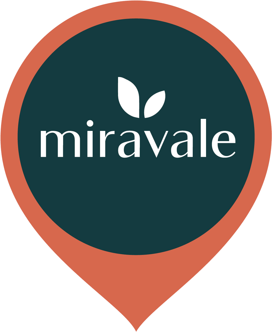 Miravale Map Pin Logo