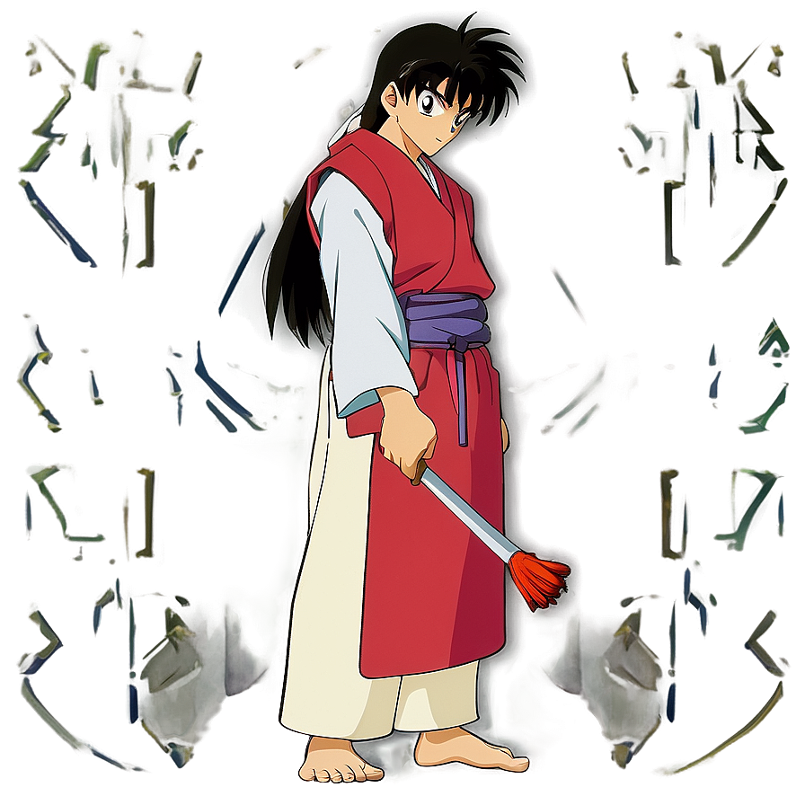 Miroku Inuyasha Monk PNG ysd PNG with transparent background