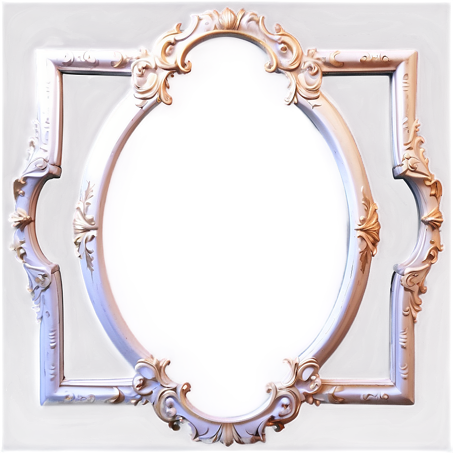 Mirror Frame Design Png Dmw