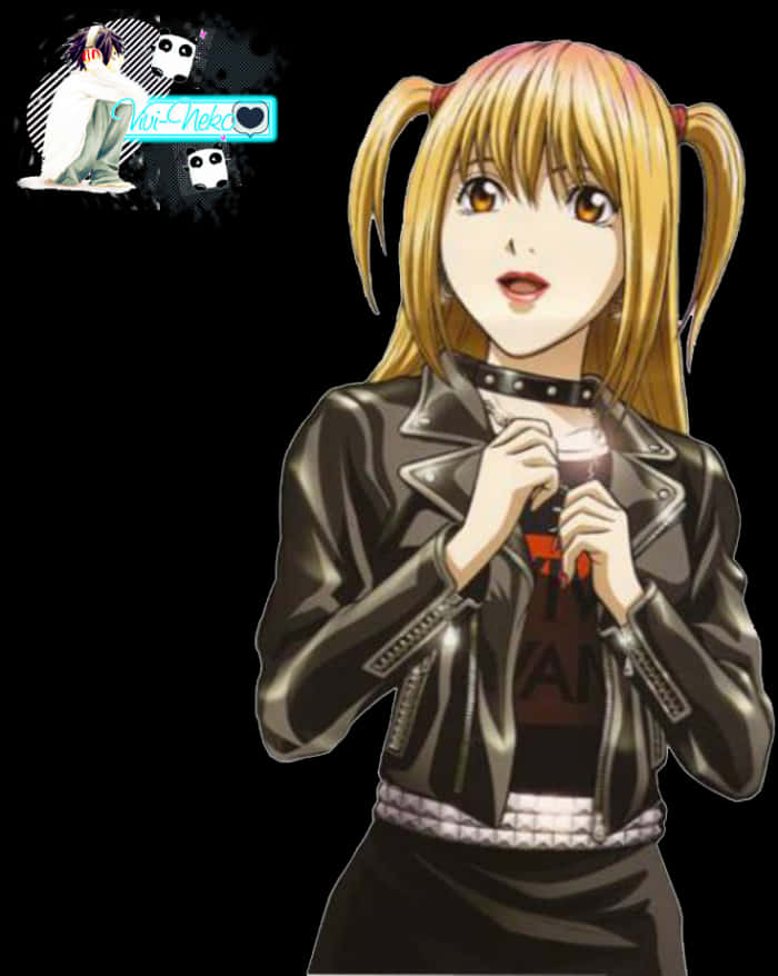 Misa Death Note Png - Death Note Misa Amane, Transparent Png PNG with transparent background