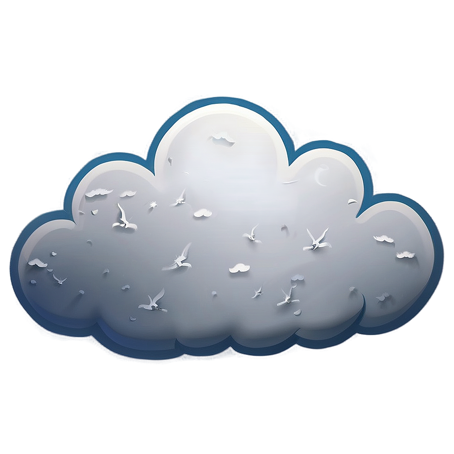 Misty Cloud Emoji Png Oif56