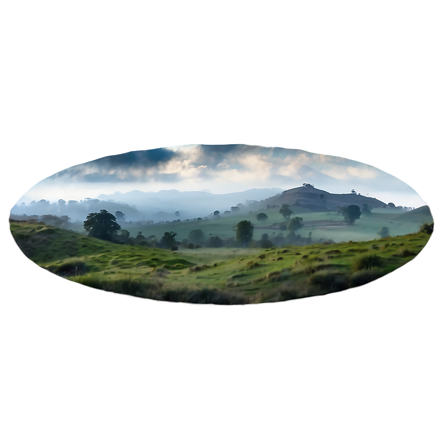 Misty Landscape PNG 31 PNG with transparent background
