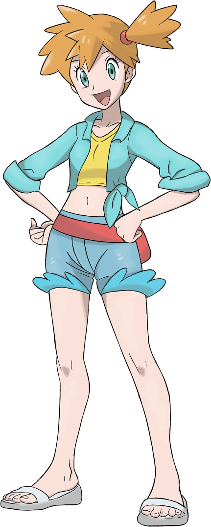 Misty Pokemon Character Pose