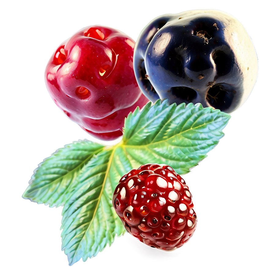 Mixed Berries Collection PNG 89 PNG with transparent background
