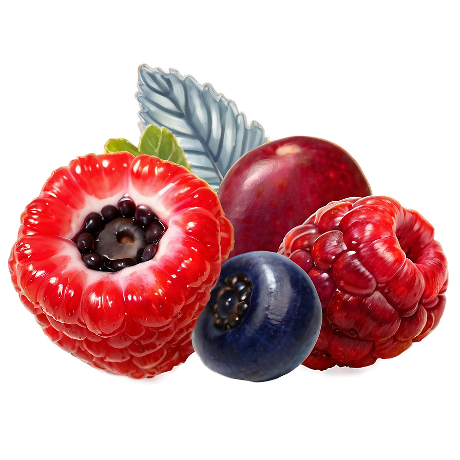 Mixed Berries Collection PNG uuq60 PNG with transparent background