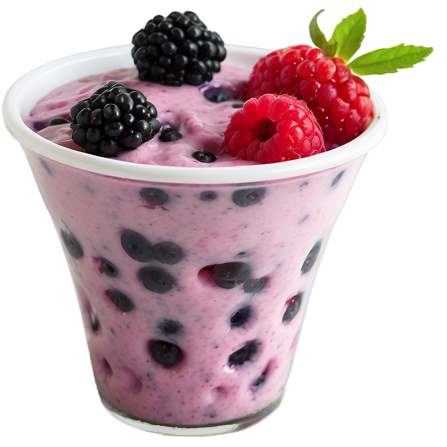 Mixed Berry Yogurt Png Ddl