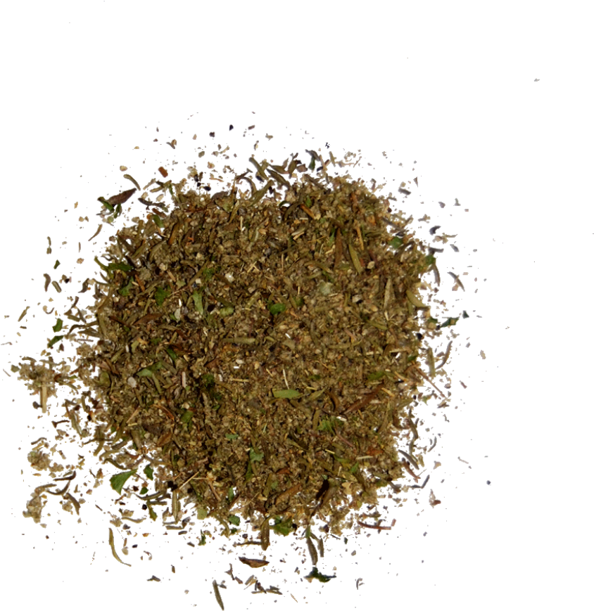 Mixed Herbs Spice Blend Top View