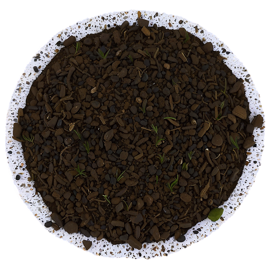 Mixed Organic Dirt Texture Png 06122024