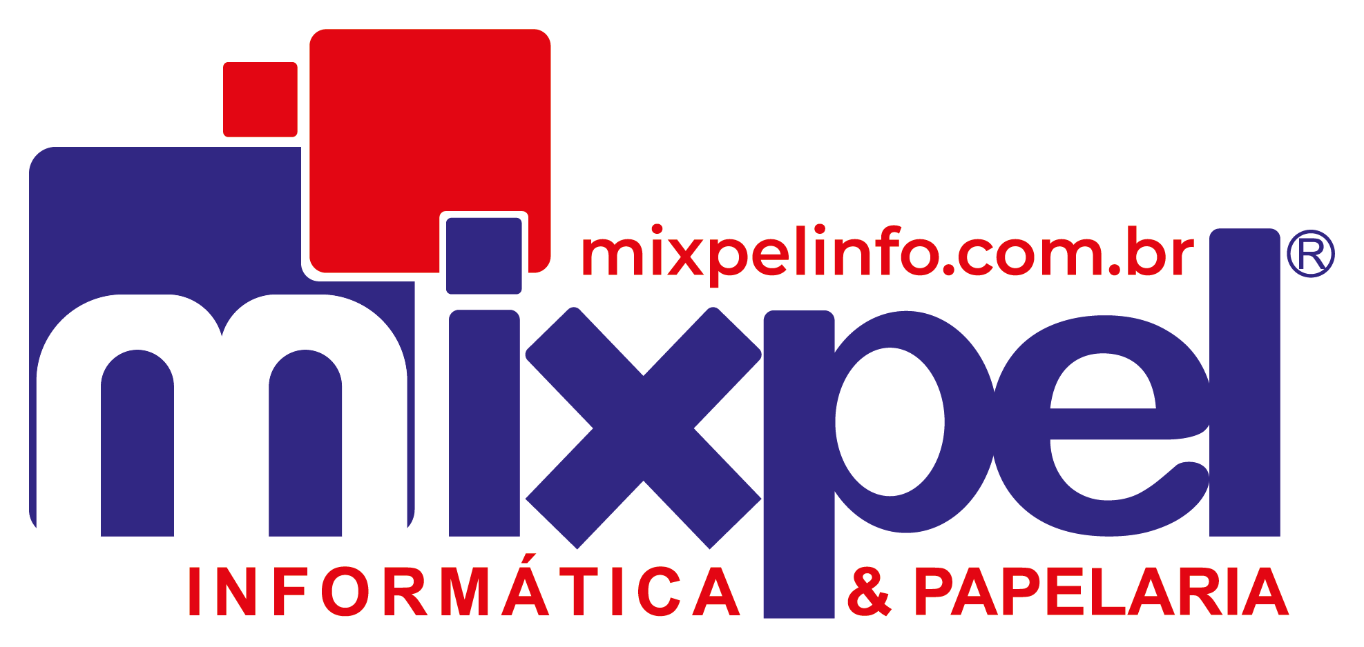 Mixpel Informatica Papelaria Logo